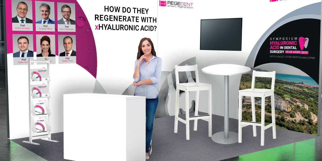 Osteology Regedent booth hyaluronic acid